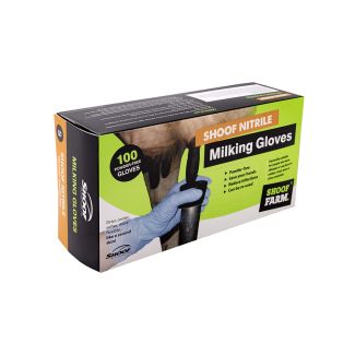 Milking Gloves Shoof Nitrile Sm/100